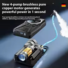 Jump Starter With Air Pump