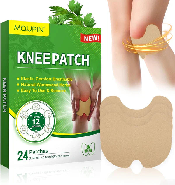 Natural Knee Pain Relief Patches (Pack Of 12)